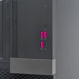 SMARTKEEPER ESSENTIAL USB-A Port Lock (UL03) + Lock Key Basic (U03), Einsteckschloss Farbcode Pink, 6 Stück + 1 Schlüssel