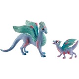 Schleich Bayala Blütendrache und Baby, Spielfigur 