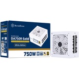 SilverStone SST-DA750R-GMA-WWW, PC-Netzteil weiß, 1x 12-Pin ATX3.0, 4x PCIe, Kabel-Management, 750 Watt