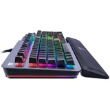 Thermaltake ARGENT K5 RGB, Gaming-Tastatur titan/schwarz, DE-Layout, Cherry MX RGB Blue