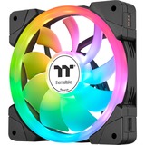 Thermaltake SWAFAN EX12 ARGB Sync PC Cooling Fan TT Premium Edition, Gehäuselüfter schwarz, 3er Pack