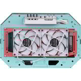 Thermaltake View 600 TG Mint Strawberry, Big-Tower-Gehäuse mint/beere, Tempered Glass