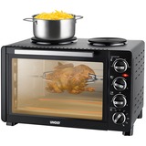 Unold Kleinküche All in One 68885, Mini-Backofen schwarz