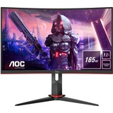 AOC C27G2U/BK, Gaming-Monitor 69 cm(27 Zoll), schwarz/rot, AMD Free-Sync, FullHD, 165Hz Panel