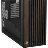 ASUS PROART PA602 WALNUT WOOD TG PWM MODERN BLACK, Tower-Gehäuse braun/holz, Tempered Glass