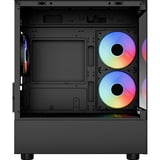 Aerocool Viewport Mini-G-BK-v4 ARGB, Tower-Gehäuse schwarz, Tempered Glass x 2