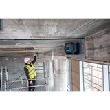 Bosch Professional Linienlaser GLL 20-22 G Professional blau/schwarz, grüne Laserlinien, inkl. Universalhalter LB 10 und Baustativ BT 150