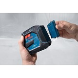 Bosch Professional Linienlaser GLL 20-22 G Professional blau/schwarz, grüne Laserlinien, inkl. Universalhalter LB 10 und Baustativ BT 150