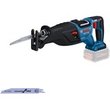 Bosch Professional PRO Akku-Säbelsäge BITURBO GSA 18V-28 Professional solo blau/schwarz, ohne Akku und Ladegerät, in L-BOXX