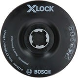 Bosch Professional PRO Backing Pad, X-LOCK SCM Stützteller mit Mittelstift, Ø 125mm, Schleifteller für X-LOCK Winkelschleifer