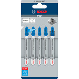 Bosch Stichsägeblatt T 118 EFS Basic for Inox, 83mm 5 Stück
