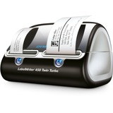 Dymo LabelWriter 450 Twin Turbo, Etikettendrucker schwarz/silber, mit zwei Druckwerken, S0838870