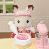 EPOCH Sylvanian Families - Dorfkonditorei Set für Starter Haus, Konstruktionsspielzeug 