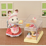 EPOCH Sylvanian Families - Dorfkonditorei Set für Starter Haus, Konstruktionsspielzeug 