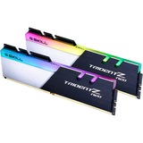 G.Skill DIMM 32 GB DDR4-3200 (2x 16 GB) Dual-Kit, Arbeitsspeicher schwarz/weiß, F4-3200C16D-32GTZN, Trident Z Neo, INTEL XMP