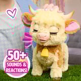 Just Play furReal Maggie the Feed & Follow Cow, Kuscheltier 
