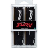 Kingston FURY DIMM 32 GB DDR5-5600 (2x 16 GB) Dual-Kit, Arbeitsspeicher schwarz, KF556C40BBK2-32, FURY Beast, INTEL XMP