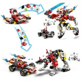 LEGO 71497 DREAMZzz Coopers Tiger-Mech und Zero's Hot Rod Auto, Konstruktionsspielzeug 
