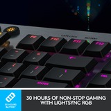 Logitech G915 LIGHTSPEED, Gaming-Tastatur schwarz, DE-Layout, GL Clicky