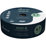 MediaRange DVD-R 4,7 GB, DVD-Rohlinge 16fach, 25 Stück