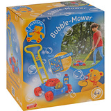 Pustefix Bubble-Mower Rasenmäher, Seifenblasen blau/rot