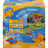 Pustefix Bubble-Mower Rasenmäher, Seifenblasen blau/rot