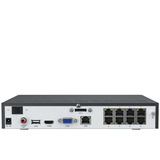 Reolink NVS8-12MD4, Set 1x NVR mit 2TB, 4x PoE Reolink 12 MP Überwachungskamera