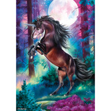 Schmidt Spiele Einhorn bei Vollmond, Puzzle 1000 Teile