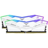 Team Group DIMM 32 GB DDR5-5600 (2x 16 GB) Dual-Kit, Arbeitsspeicher weiß, FF4D532G5600HC36BDC01, Delta RGB, INTEL XMP