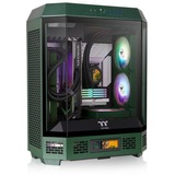 Thermaltake The Tower 600 Racing Green, Tower-Gehäuse dunkelgrün, Tempered Glass x 3