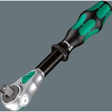 Wera 8100 SB 9 Zyklop Speed-Knarrensatz, zöllig, 3/8", Werkzeug-Set schwarz/grün, 29-teilig, Speed-Knarre mit schwenkbarem Kopf