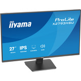 iiyama ProLite X2793HSU-B1, LED-Monitor 68.6 cm (27 Zoll), schwarz (matt), FullHD, IPS, HDMI, DP, USB-Hub, Lautsprecher, 120Hz Panel