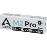 ARCTIC M2 Pro, Kühlkörper silber