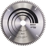 Bosch Kreissägeblatt Optiline Wood, Ø 254mm, 80Z Bohrung 30mm, für Kapp- & Gehrungssägen
