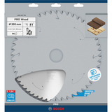 Bosch PRO Wood cordless Kreissägeblatt, Ø 305mm, 96Z Bohrung 30mm, für Akku-Kappsägen