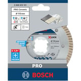 Bosch Professional PRO Ceramic X-LOCK Diamant-Trennscheibe, Ø 115mm Bohrung 22,23mm