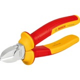 Bosch Professional VDE Werkzeug-Set gemischt, 5-teilig rot/gelb, Seitenschneider, Spitzzange, 3 Schraubendreher