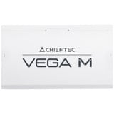 Chieftec Vega M 750W White, PC-Netzteil weiß, 1x 12 Pin High Power GPU, 4x PCIe, Kabelmanagement, 750 Watt