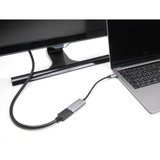 DeLOCK USB Adapter, USB-C Stecker > HDMI Buchse 8K 30hz grau/schwarz, 15cm, HDR und HDCP