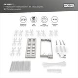 Digitus FTTH Distributionsbox für Außen - 24 LC/Duplex oder 24 SC/Simplex Kupplungen, Spleißbox 