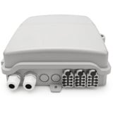 Digitus FTTH Distributionsbox für Außen - 24 LC/Duplex oder 24 SC/Simplex Kupplungen, Spleißbox 
