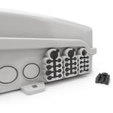 Digitus FTTH Distributionsbox für Außen - 24 LC/Duplex oder 24 SC/Simplex Kupplungen, Spleißbox 