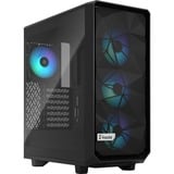 Fractal Design Meshify 2 Compact Lite RGB Black TG Light tint, Tower-Gehäuse schwarz, Tempered Glass