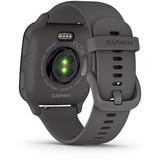 Garmin Venu SQ2, Smartwatch grau, 40 mm, graues Armband aus Silikon