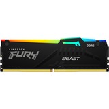 Kingston DIMM 32 GB DDR5-4800 , Arbeitsspeicher schwarz, KF548C38BBA-32, Beast RGB, XMP