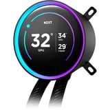 NZXT Kraken Elite 360 RGB 360 mm, Wasserkühlung schwarz