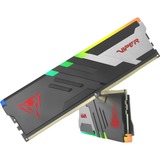 Patriot DIMM 32 GB DDR5-7000 (2x 16 GB) Dual-Kit, Arbeitsspeicher schwarz, PVVR532G700C32K, Viper Venom RGB, INTEL XMP