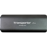 Patriot Transporter Portable SSD 2 TB, Externe SSD schwarz, USB-C 3.2 Gen 2 (10 Gbit/s)