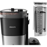 Philips All-in-1 Brew HD7888/01, Filtermaschine schwarz/edelstahl, Mit Mahlwerk, 1000 Watt, 10 Tassen