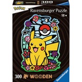 Ravensburger Wooden Puzzle Pokémon Pikachu 300 Teile